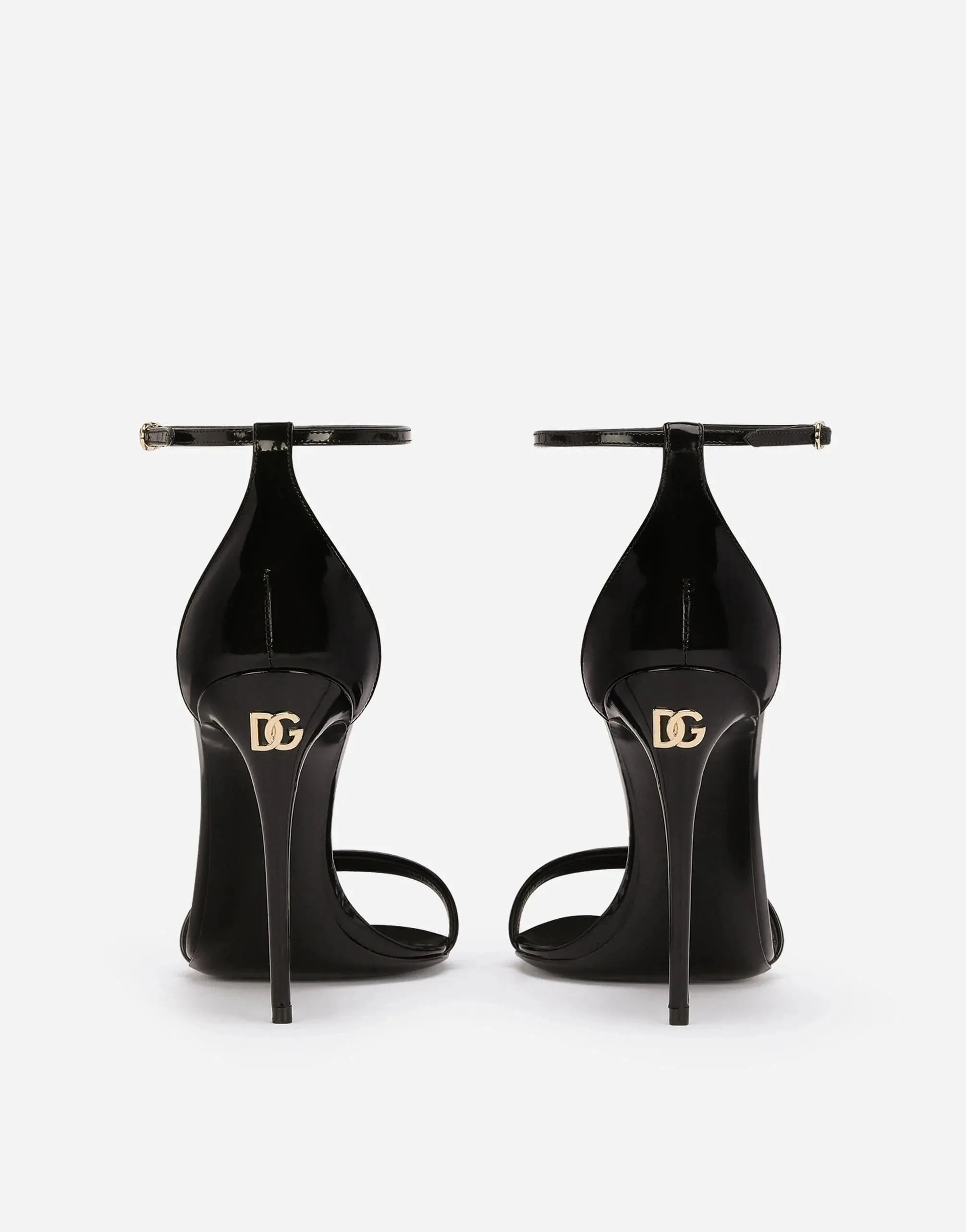 105mm Kim Leather Sandals