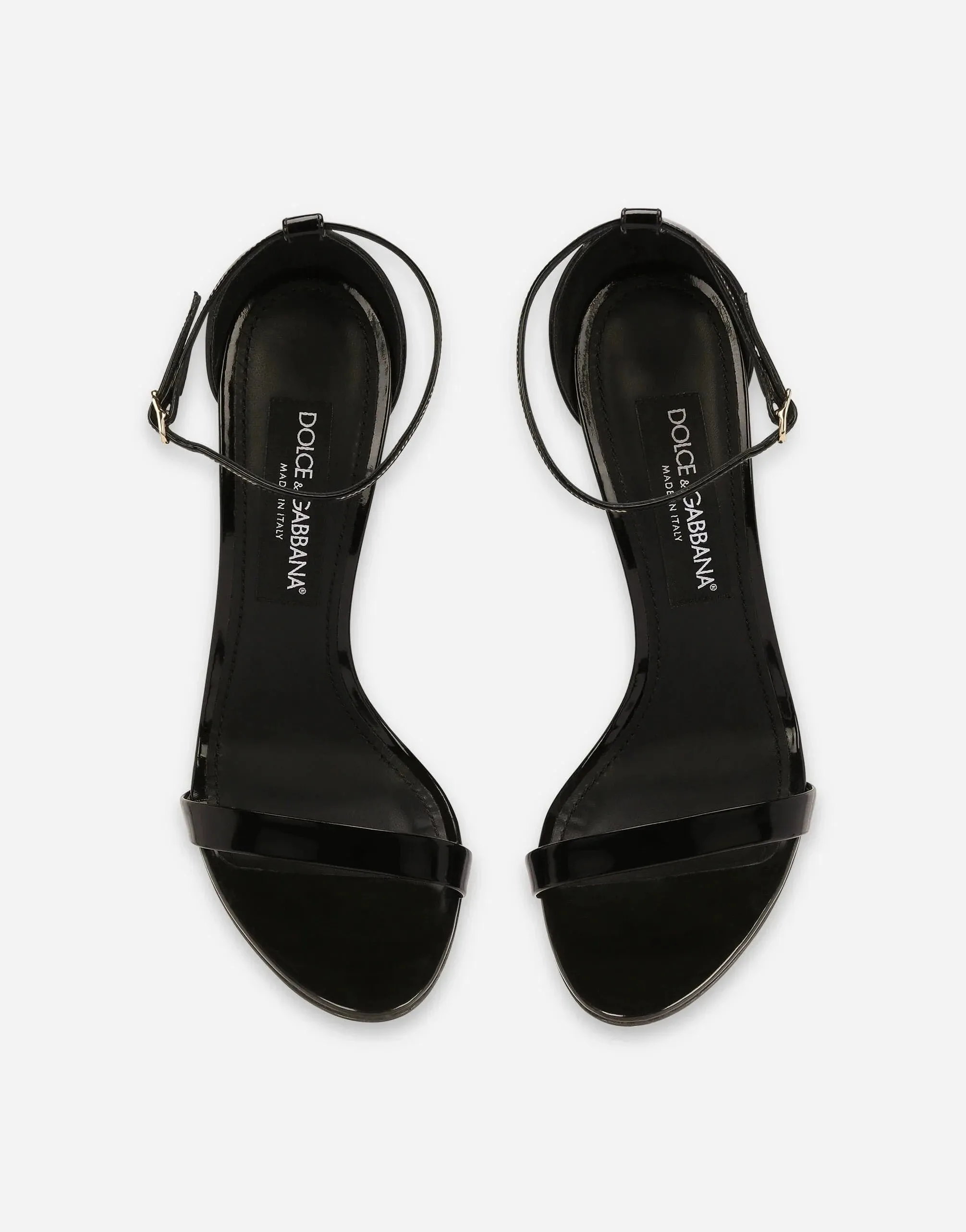 105mm Kim Leather Sandals