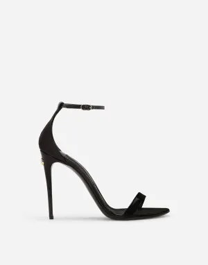 105mm Kim Leather Sandals