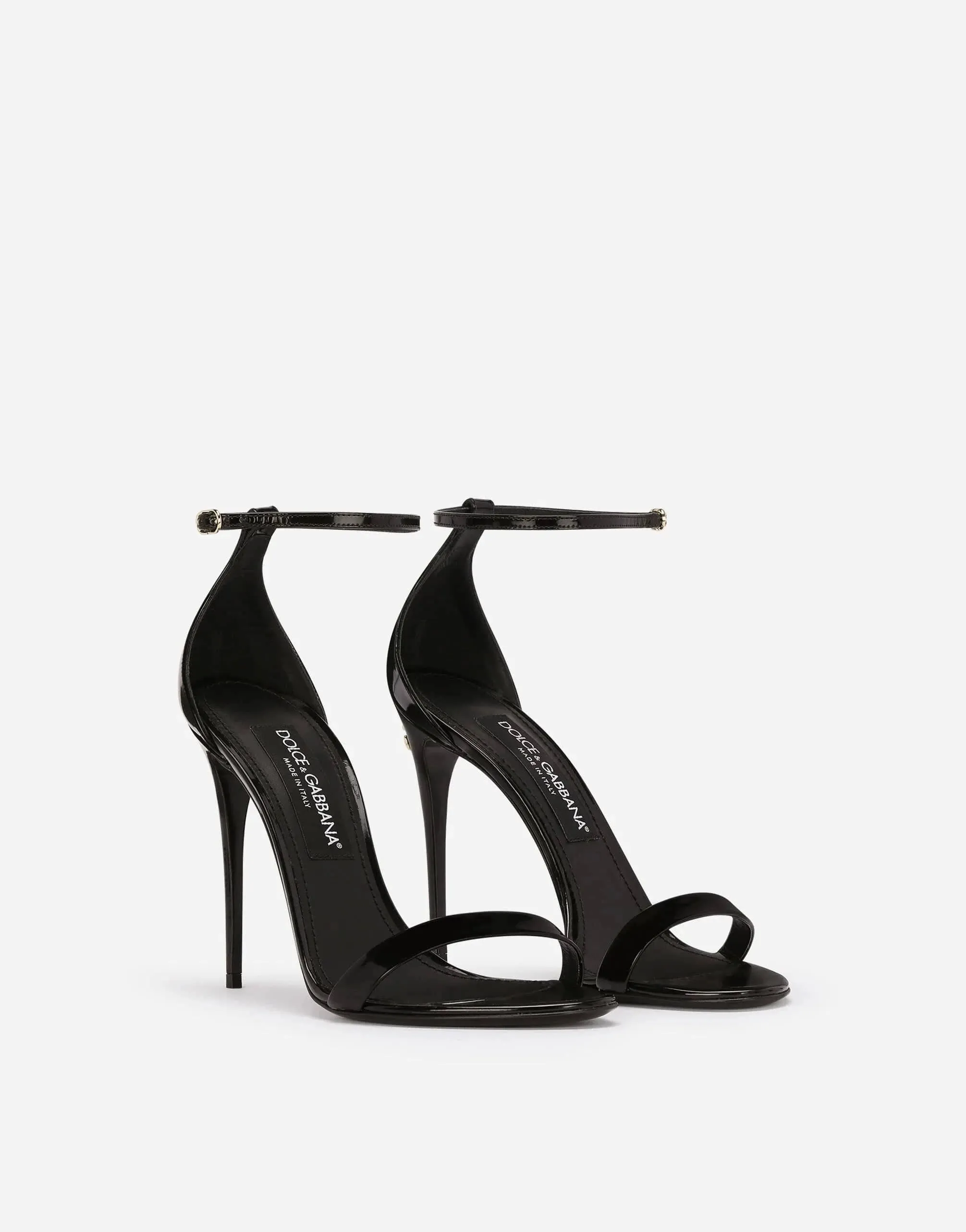 105mm Kim Leather Sandals