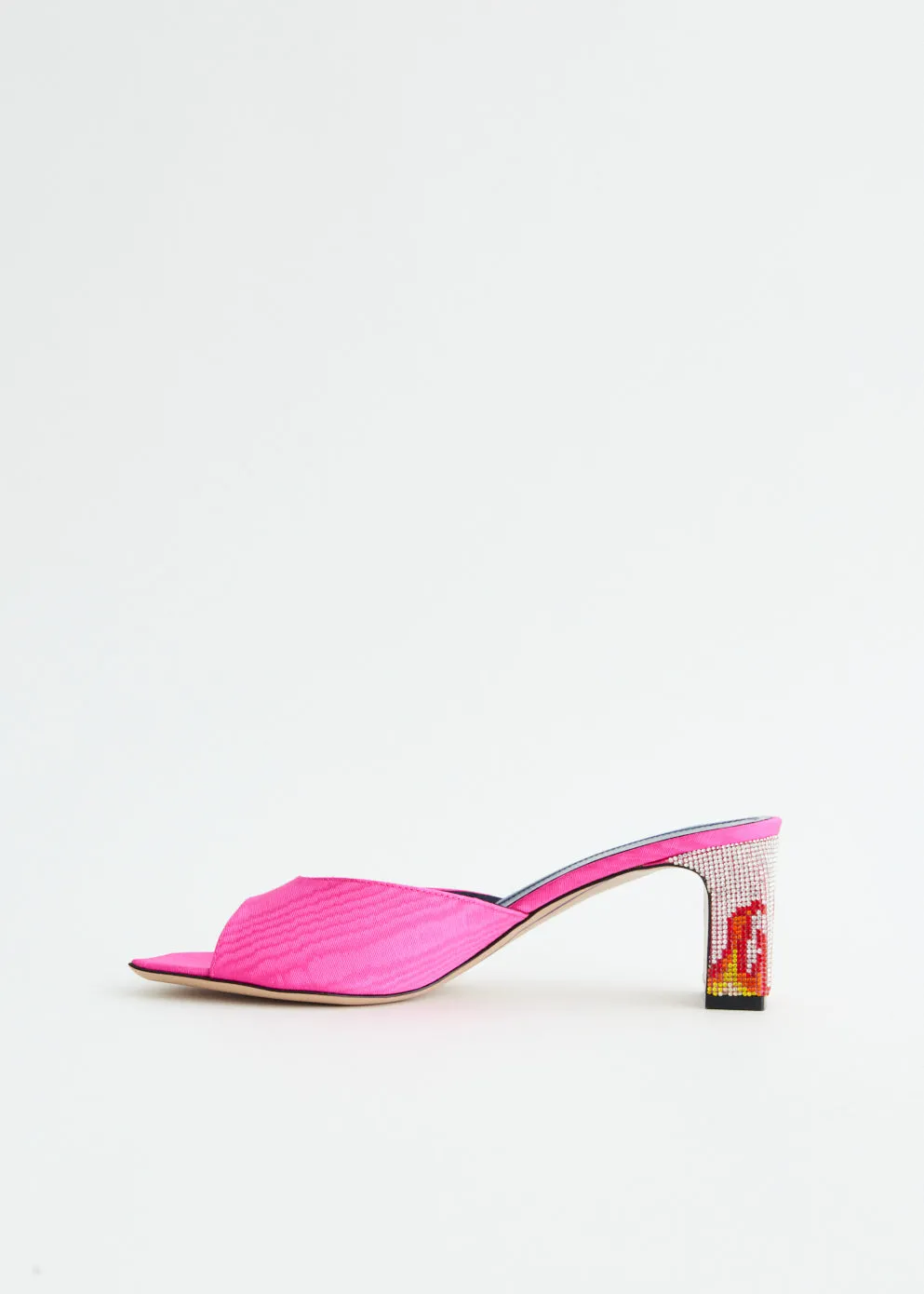 Ade Grosgrain Moire Mules