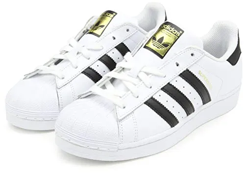 adidas Originals Superstar Sneaker, Core White/Black/White, 6.5 US Unisex Little Kid