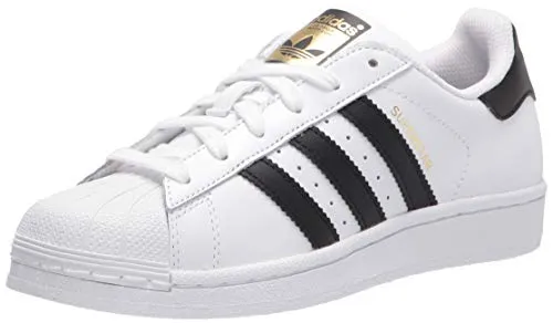 adidas Originals Superstar Sneaker, Core White/Black/White, 6.5 US Unisex Little Kid