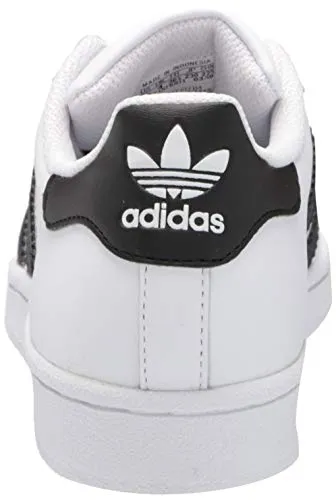 adidas Originals Superstar Sneaker, Core White/Black/White, 6.5 US Unisex Little Kid