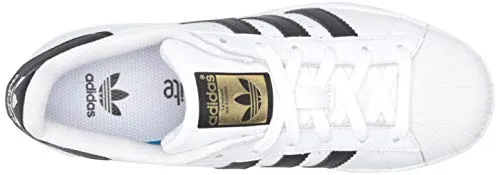 adidas Originals Superstar Sneaker, Core White/Black/White, 6.5 US Unisex Little Kid