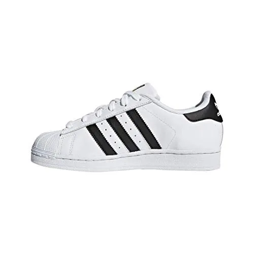 adidas Originals Superstar Sneaker, Core White/Black/White, 6.5 US Unisex Little Kid