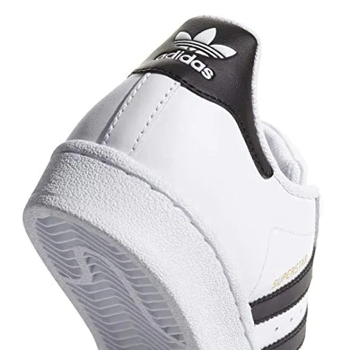 adidas Originals Superstar Sneaker, Core White/Black/White, 6.5 US Unisex Little Kid