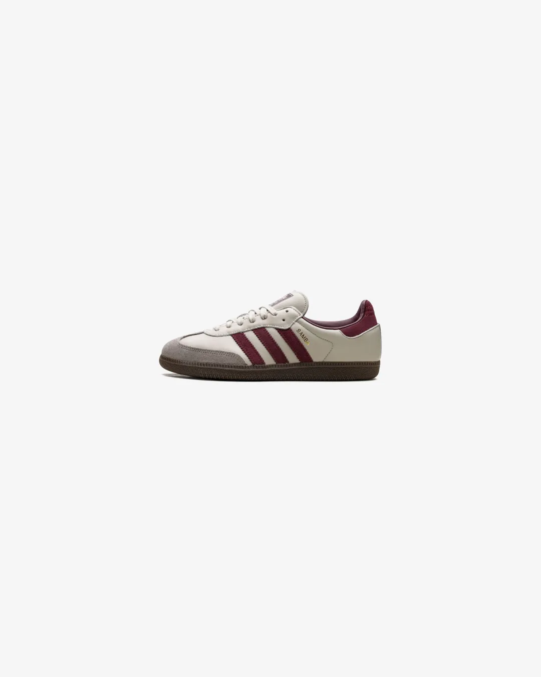 Adidas Samba OG Putty Grey Maroon Sneakers