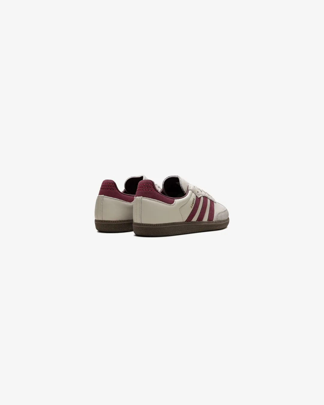 Adidas Samba OG Putty Grey Maroon Sneakers