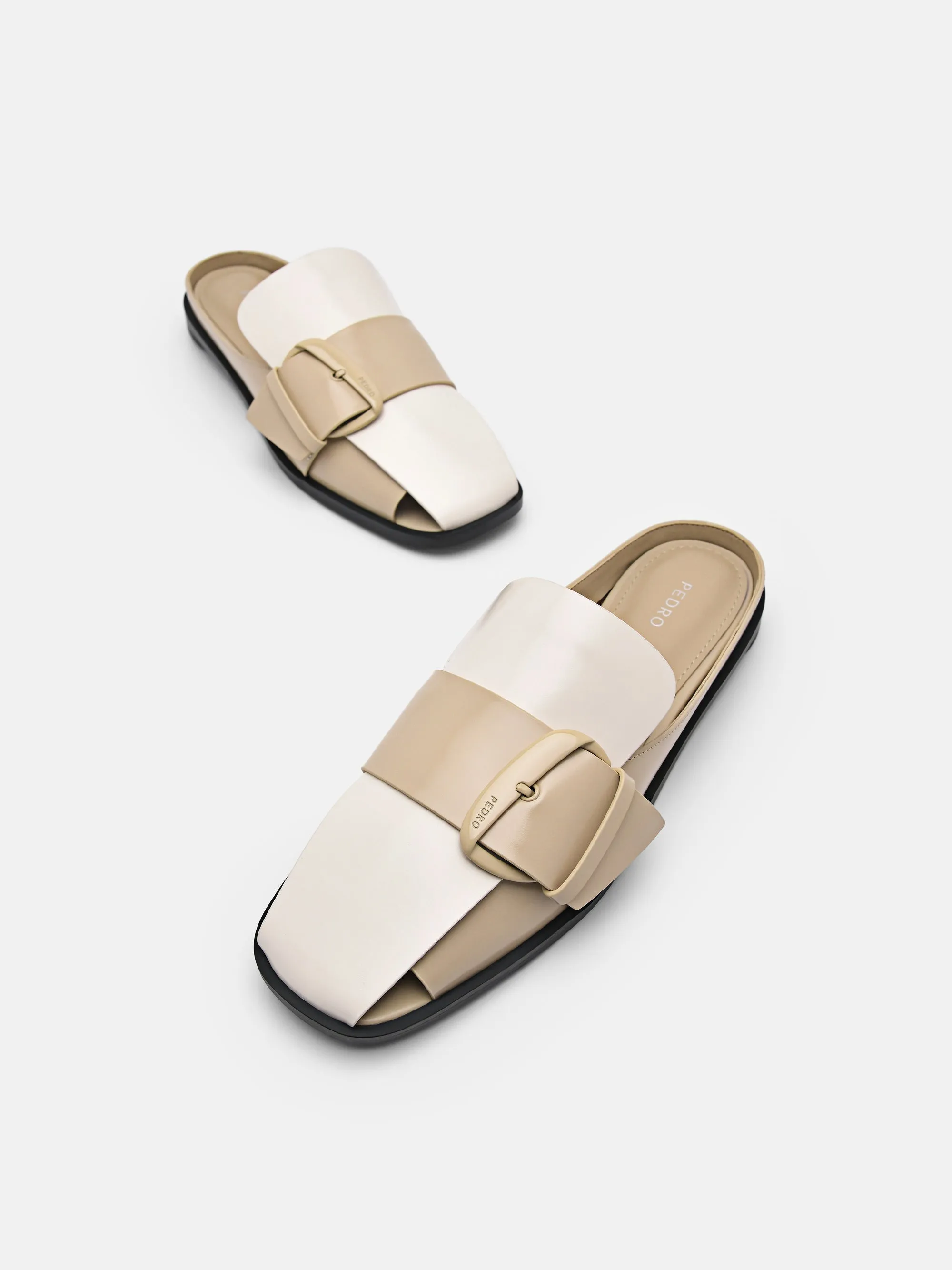 Alyda Leather Mules