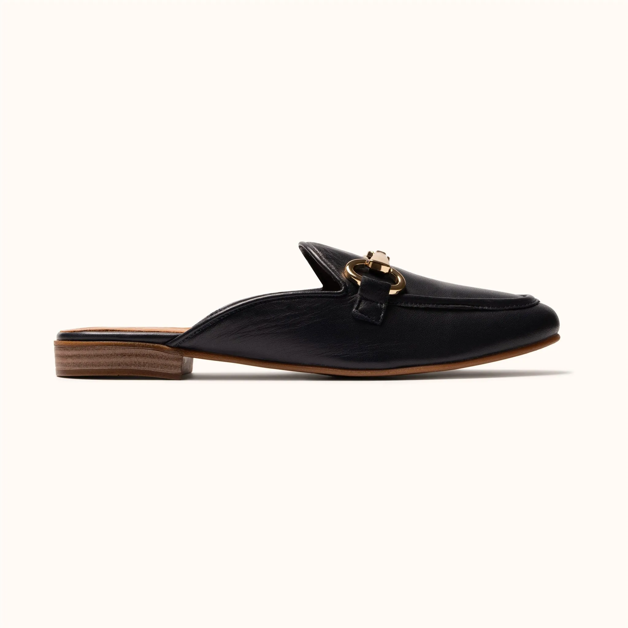 Backless Loafer - Navy