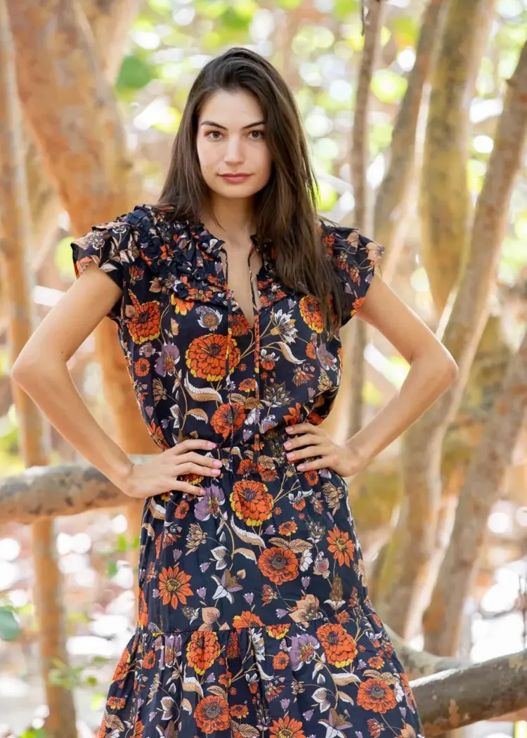 Bindu Ollie Floral Print Top ***FINAL SALE***