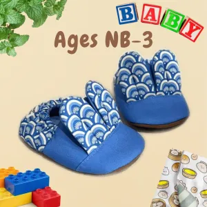 Bouncy Blue Bunny Mini Shoes