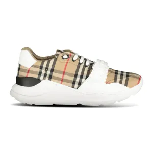 Burberry Regis Check Sneakers