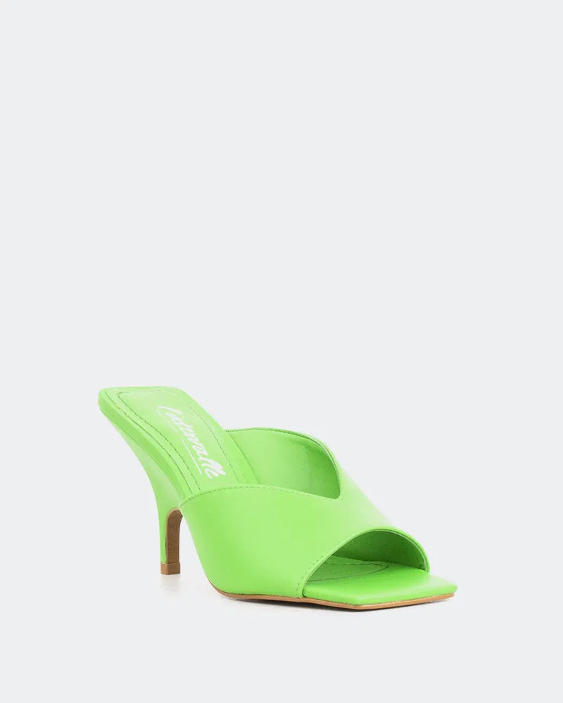 Caviana, Green Leather/Cuir Vert