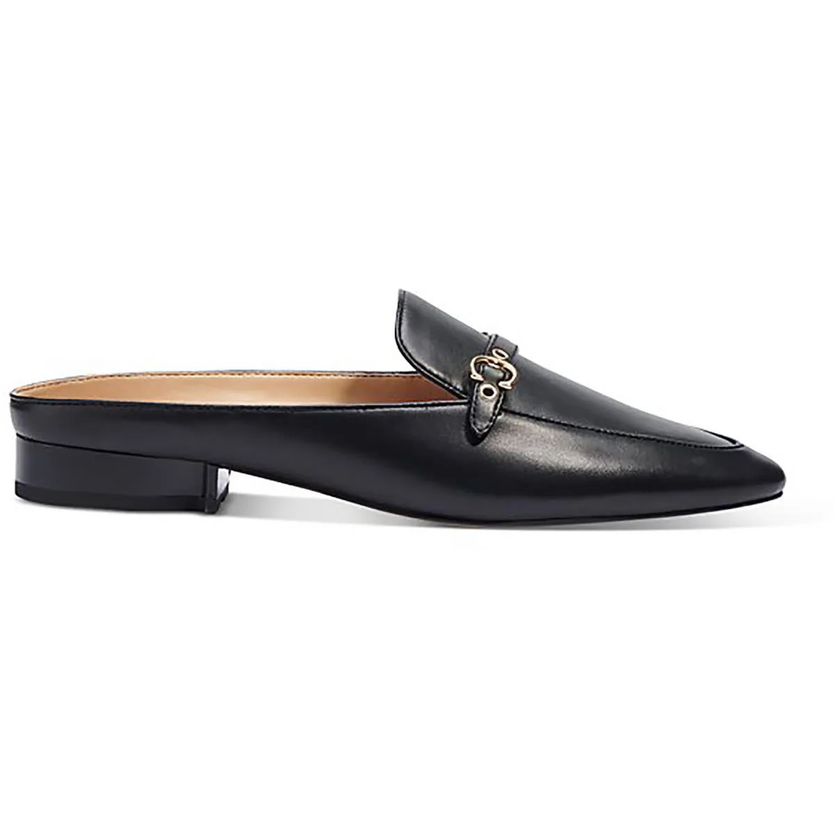 Coach Womens Irene Leather Slip on Mules
