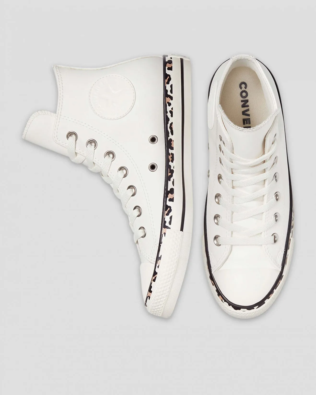 Converse Chuck Taylor All Star Hi Egret Leopard 571880C
