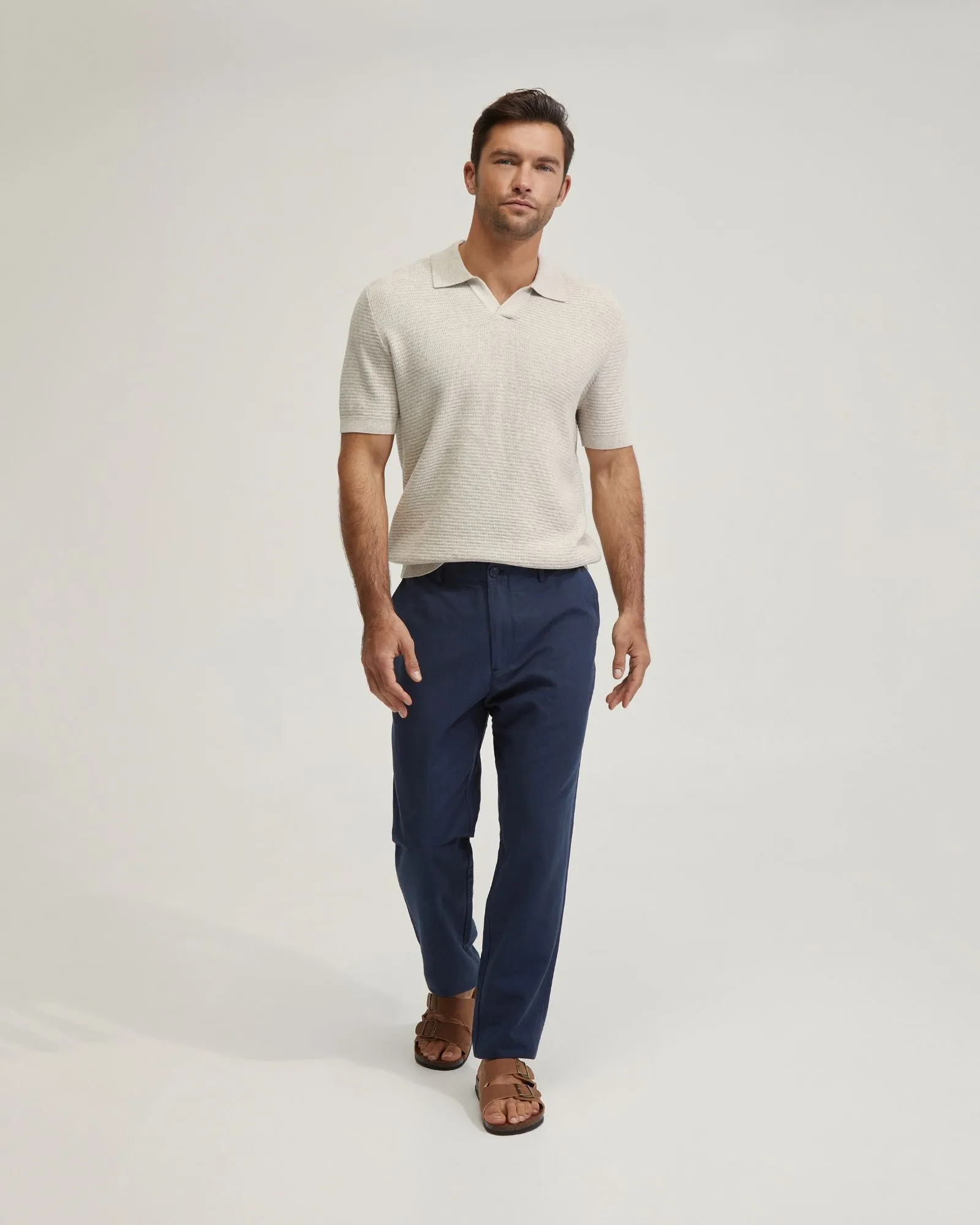 Corbin Cotton Knitted Polo