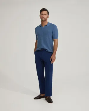 Corbin Cotton Knitted Polo
