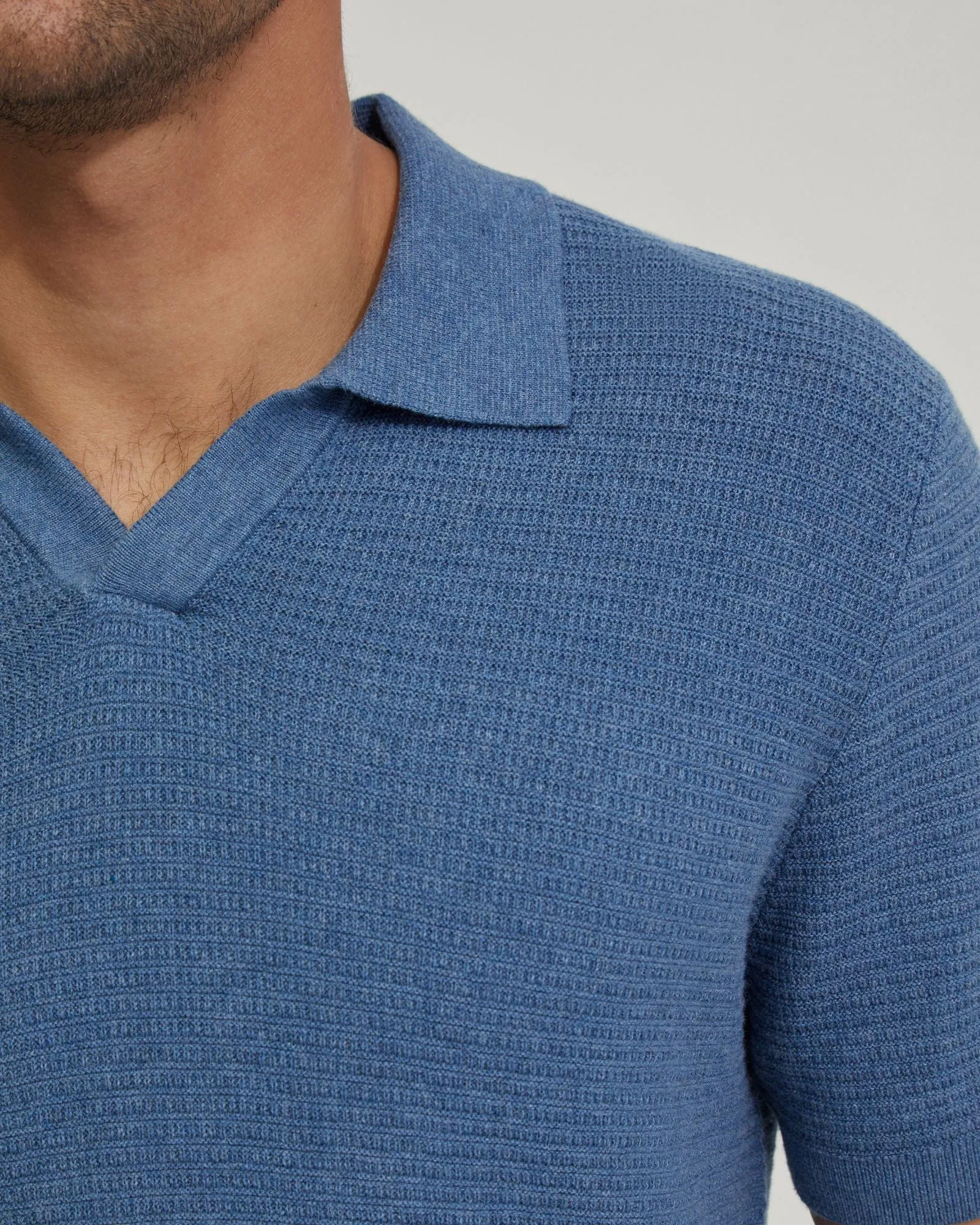 Corbin Cotton Knitted Polo