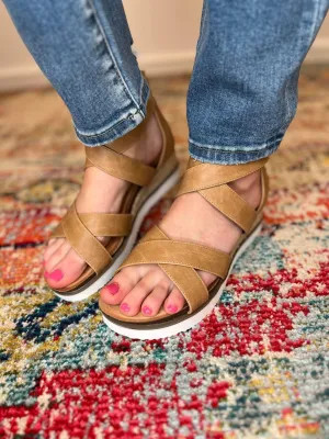 Corky's Footwear Double Dutch Sandal - Caramel