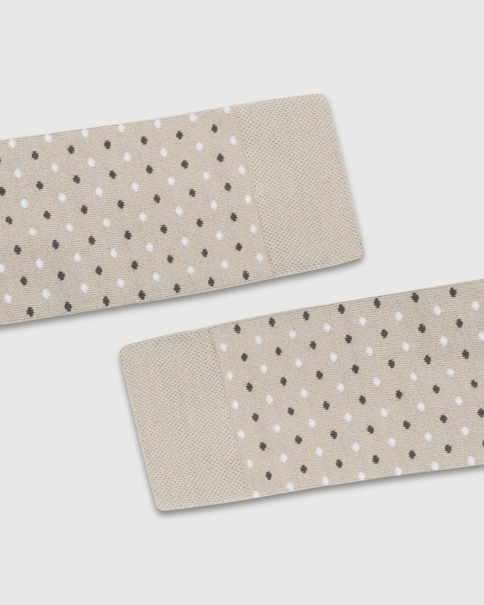 Cotton Grey Printed Socks - Vika