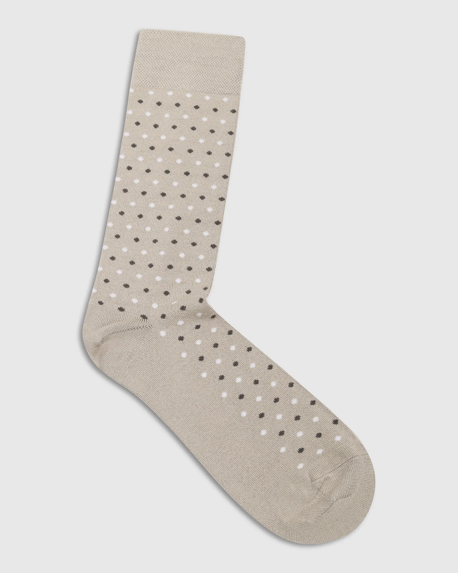 Cotton Grey Printed Socks - Vika