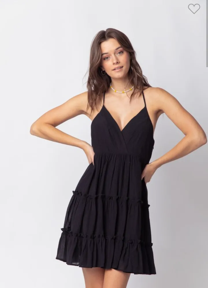 Criss Cross Back Sun Dress ( 3 color options)