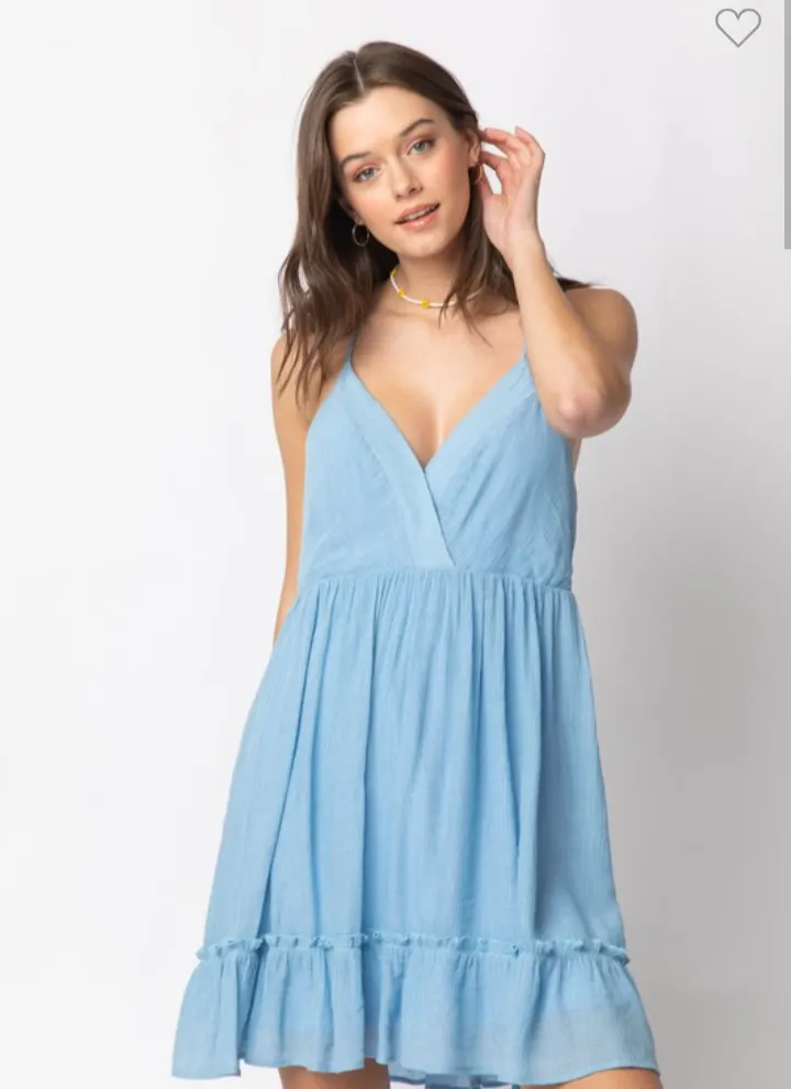 Criss Cross Back Sun Dress ( 3 color options)