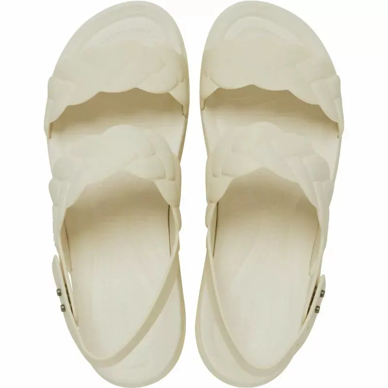 Crocs Brooklyn Woven Low Wedge - Dew