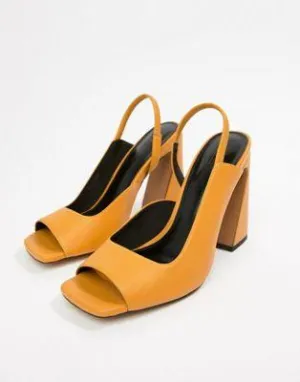 DESIGN Hinton Premium Leather Heeled Sandals