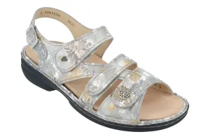 Finn Comfort Women's Gomera Sandals- Iris Argento
