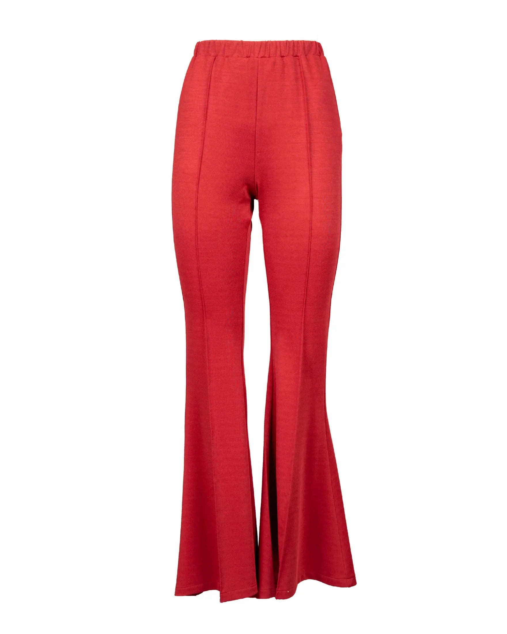 Flare tight trousers