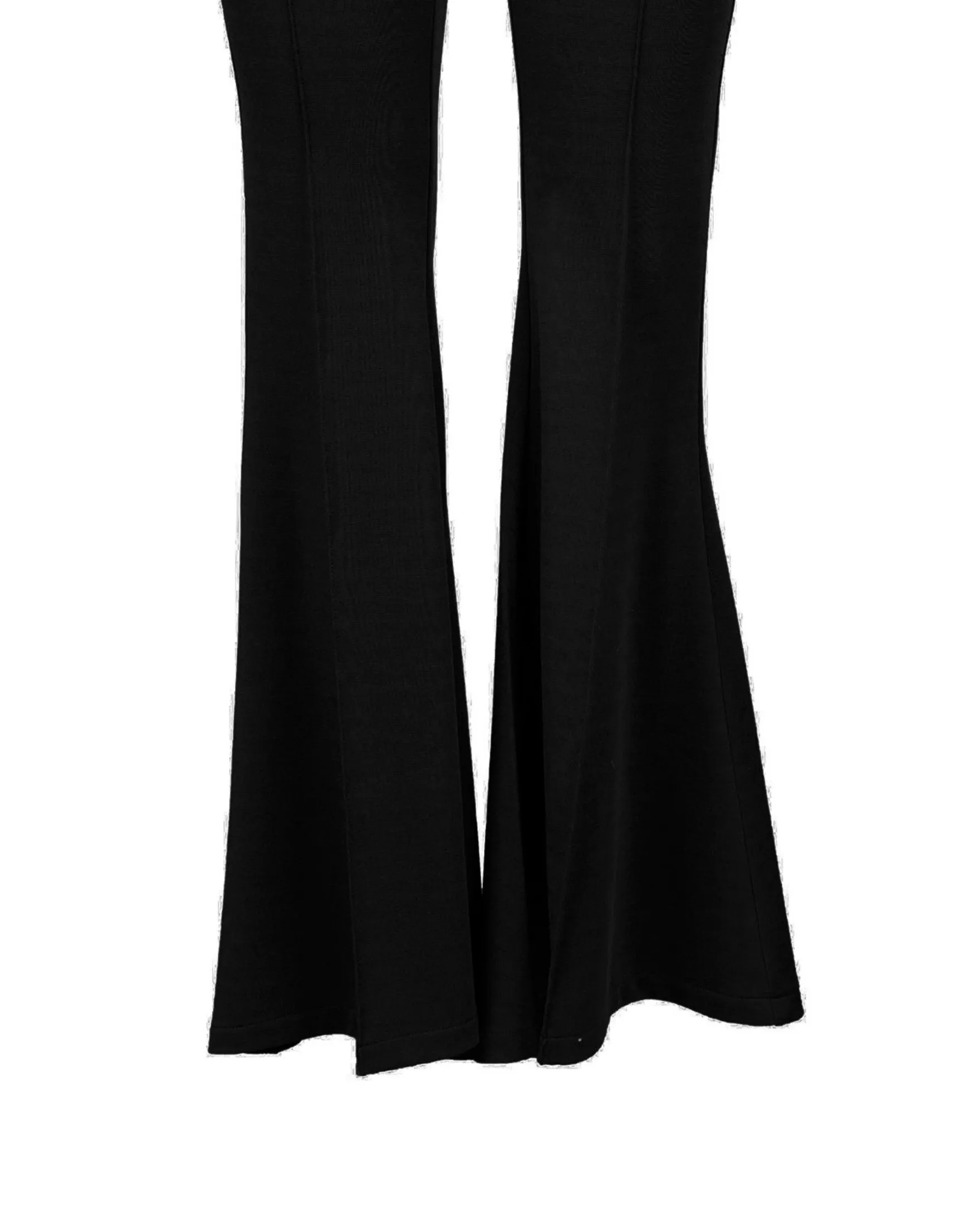 Flare tight trousers