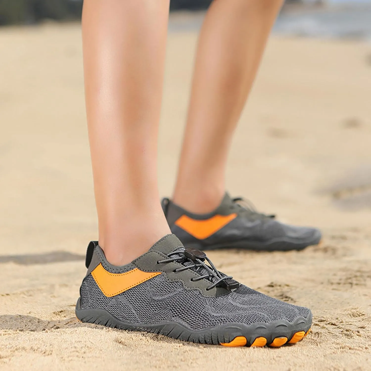 Hike Barefoot Shoes for Womens Mens Footwear, Pro Barefoot Shoes with Wide Toe Box, Breathable Healthy & Non-Slip Walking Hiking Trail Running Shoes