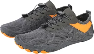 Hike Barefoot Shoes for Womens Mens Footwear, Pro Barefoot Shoes with Wide Toe Box, Breathable Healthy & Non-Slip Walking Hiking Trail Running Shoes