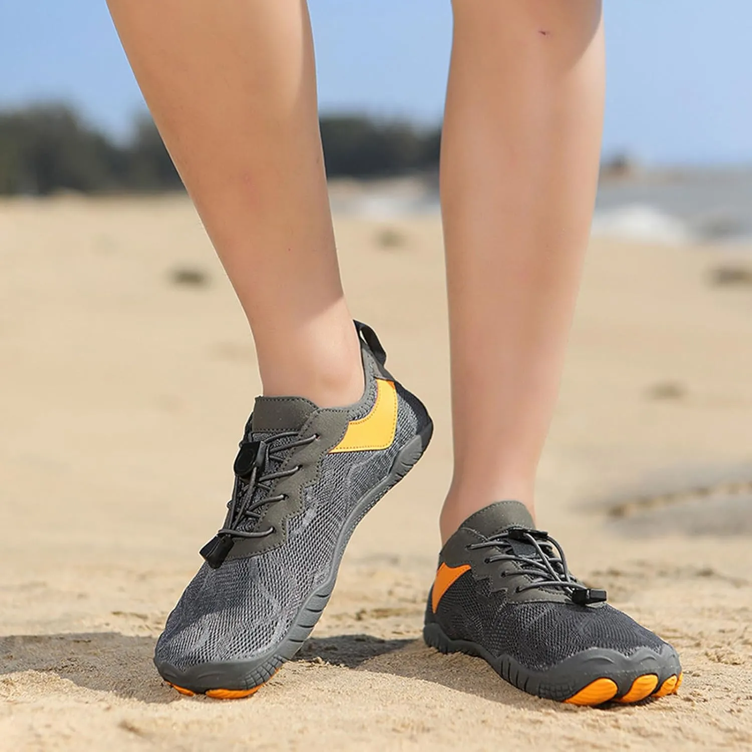 Hike Barefoot Shoes for Womens Mens Footwear, Pro Barefoot Shoes with Wide Toe Box, Breathable Healthy & Non-Slip Walking Hiking Trail Running Shoes