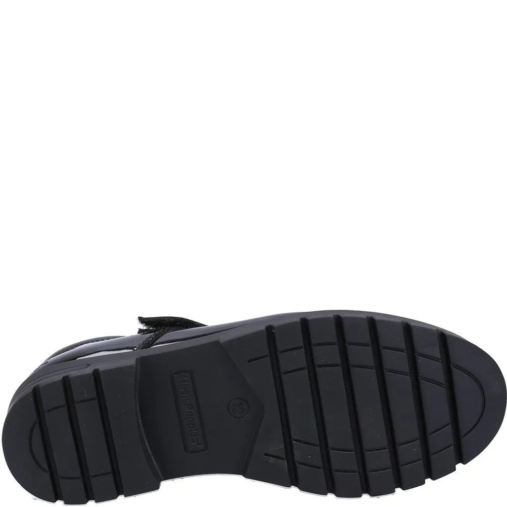 Hush Puppies Sabrina Patent Junior School Shoes