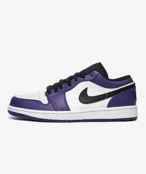 Jordan 1 Low 'Court Purple White'