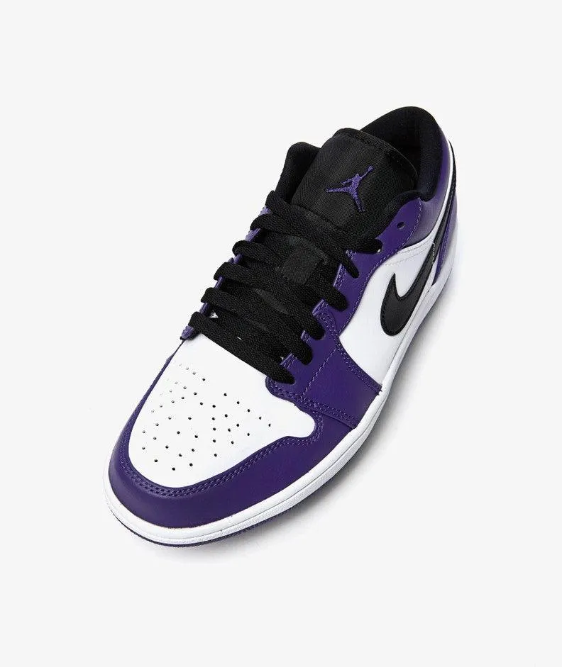 Jordan 1 Low 'Court Purple White'