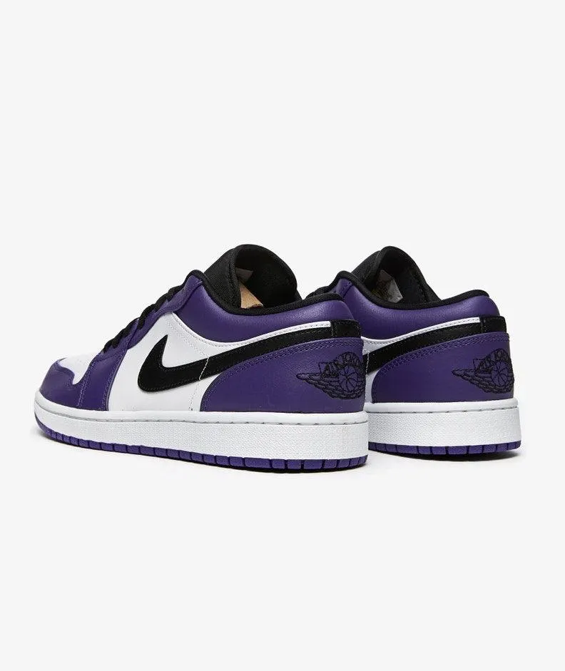 Jordan 1 Low 'Court Purple White'