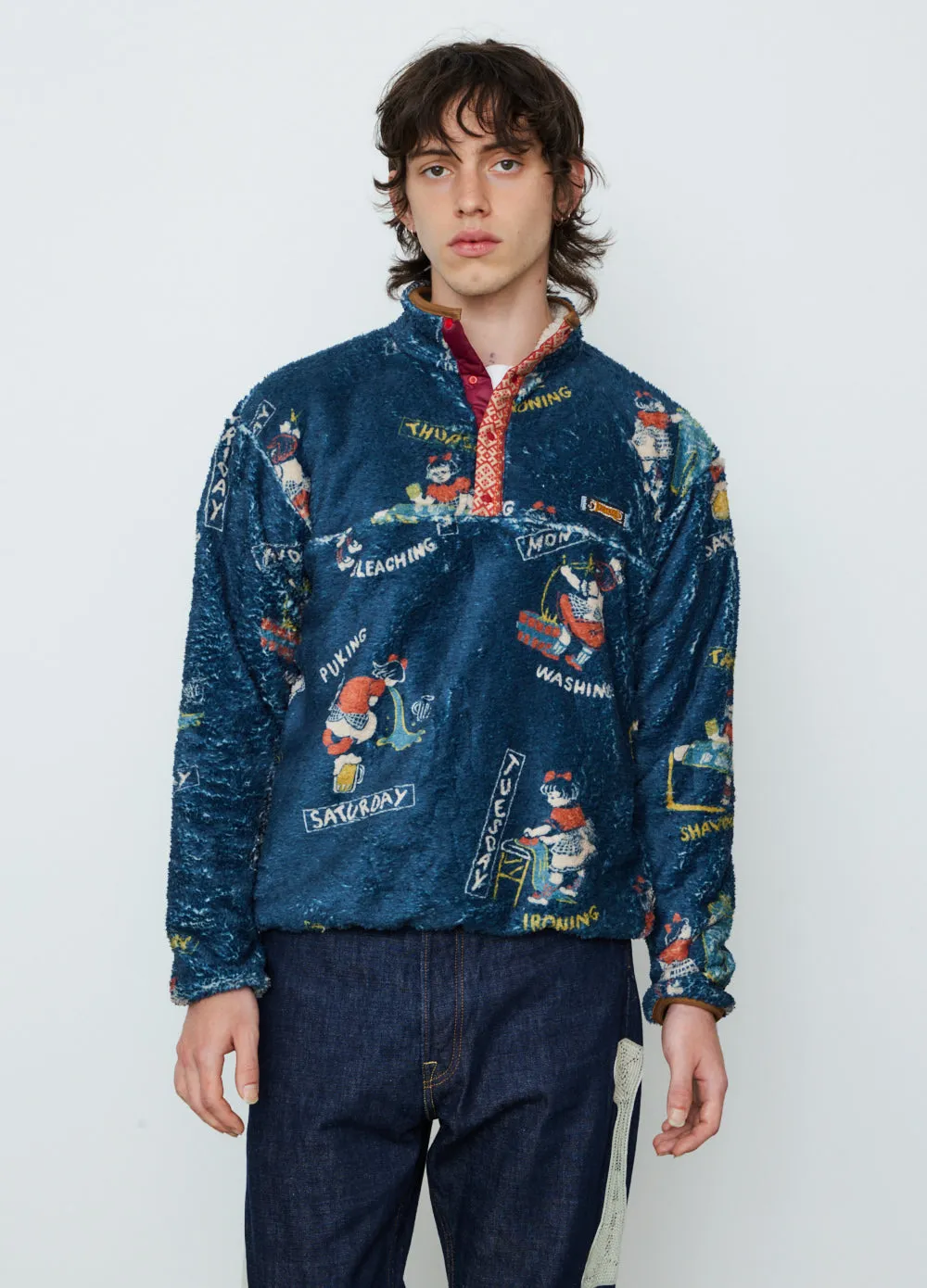 Kountry Calendar Fleece Pullover