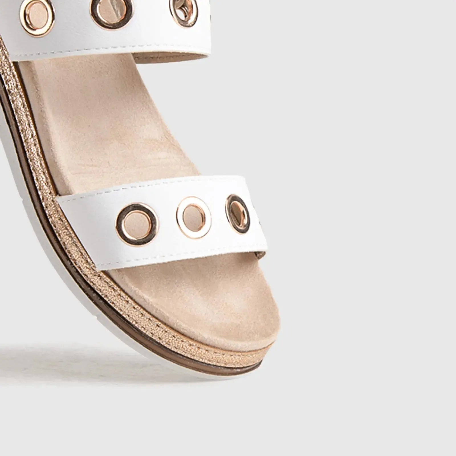 Ladies Comfort Sandals SA035 White