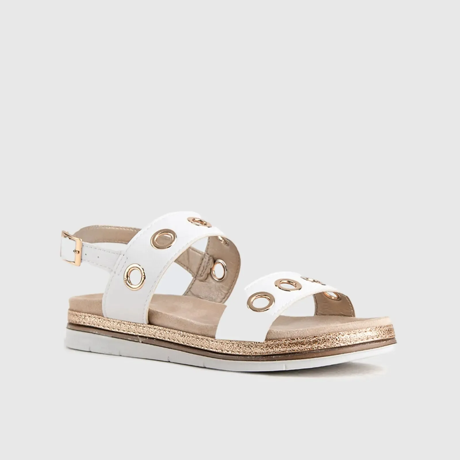 Ladies Comfort Sandals SA035 White