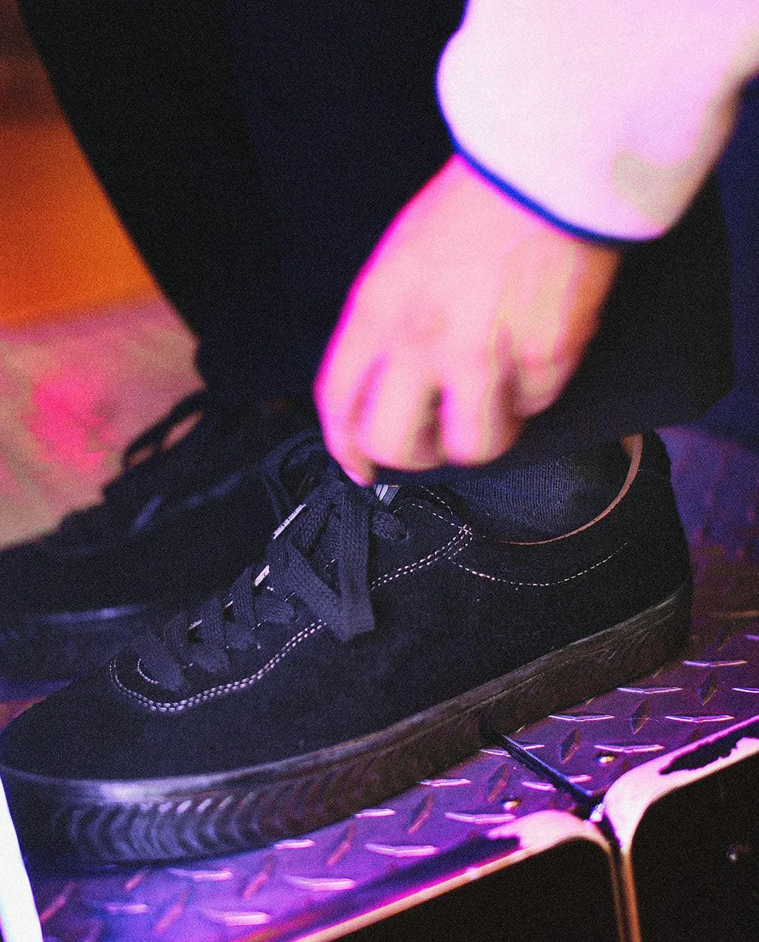 Last Resort x Spitfire - VM001 Suede Shoe - Black