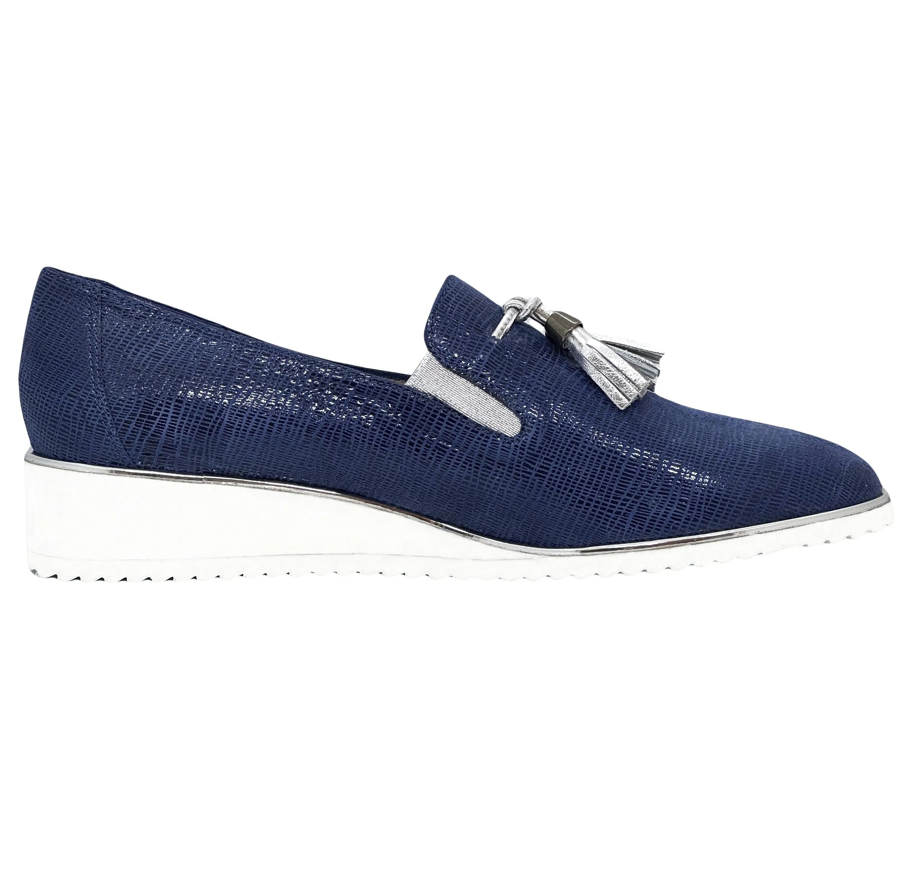 Maia Wedge Heel Tassel Loafer
