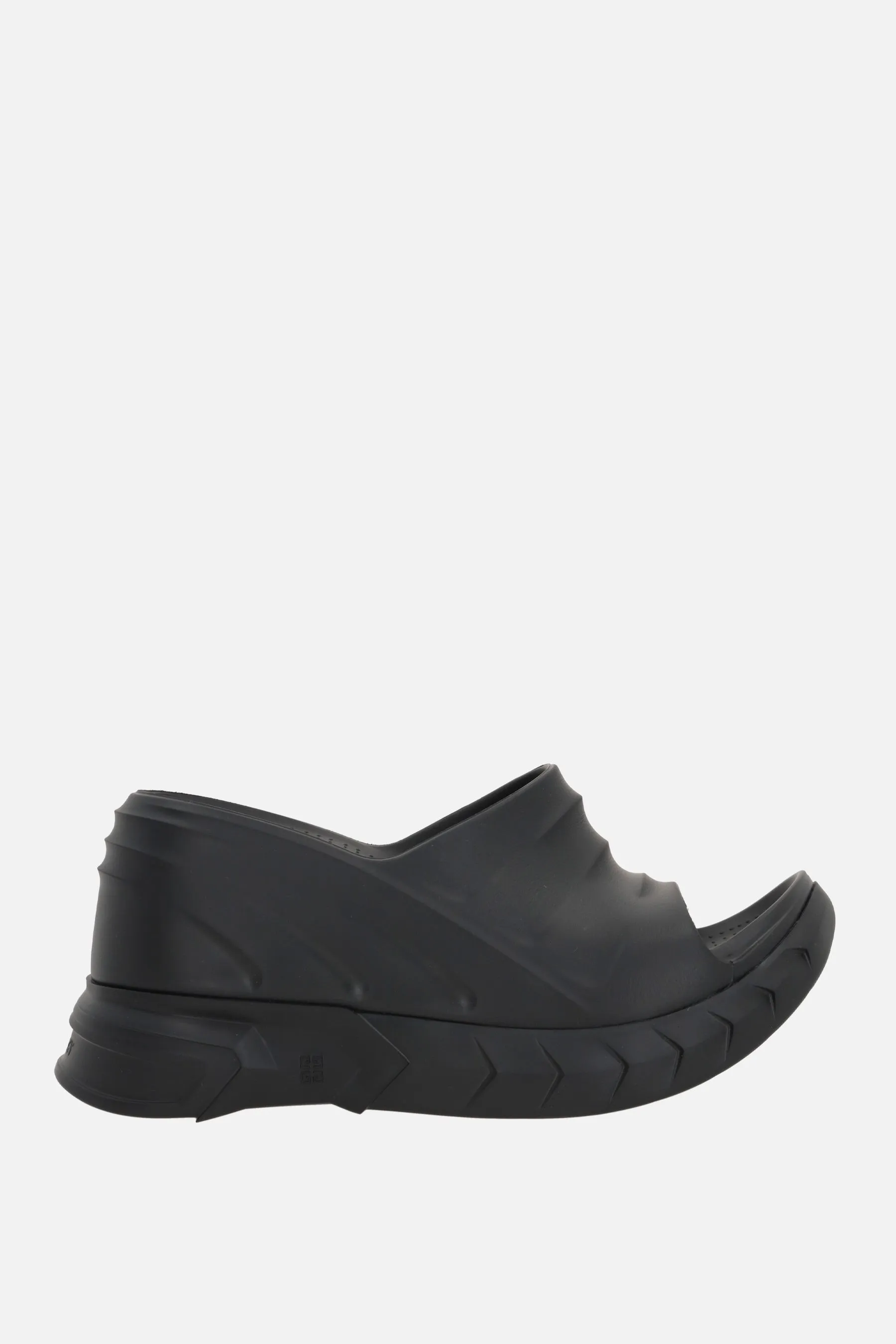 Marshmallow Wedge Slide Sandals