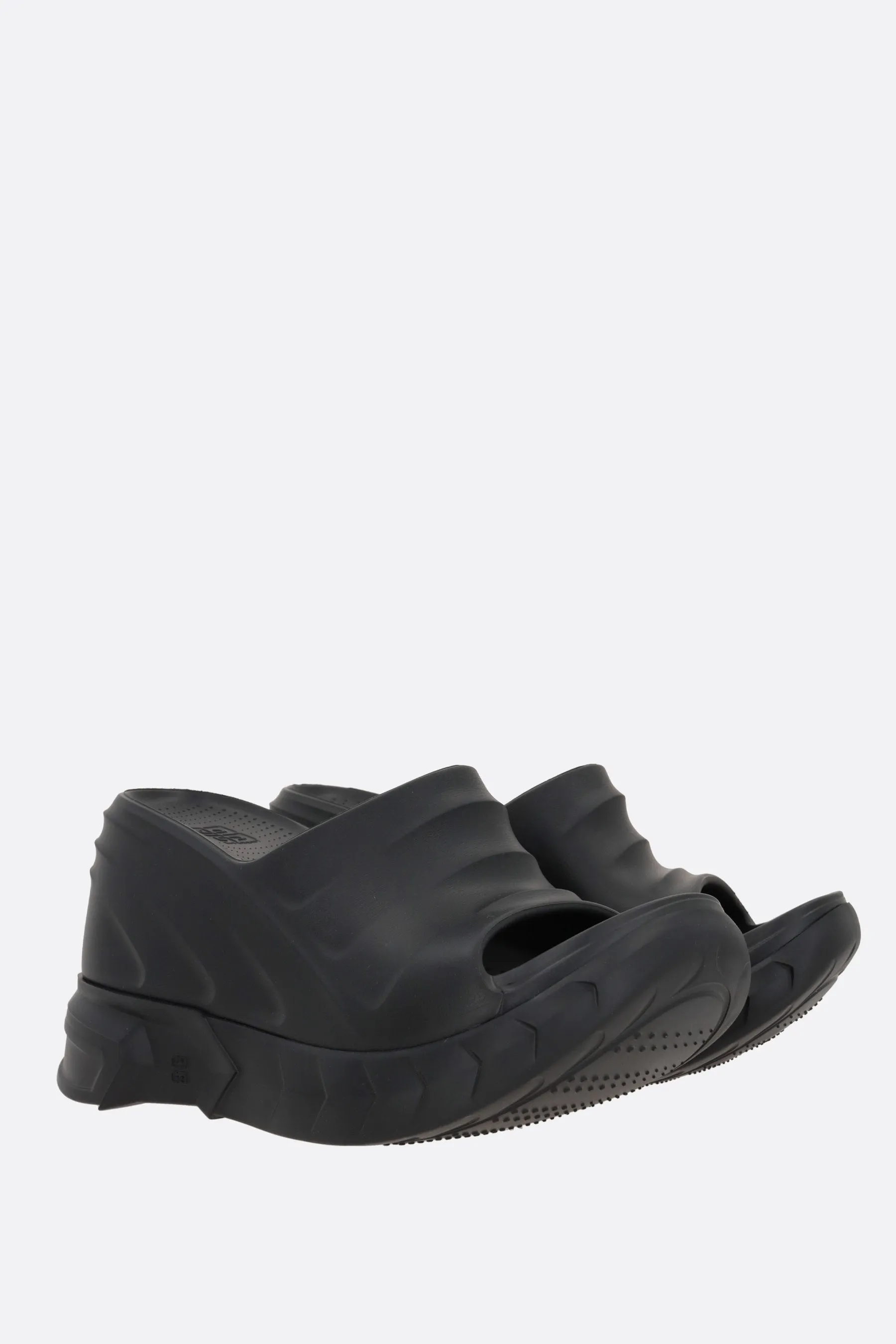 Marshmallow Wedge Slide Sandals