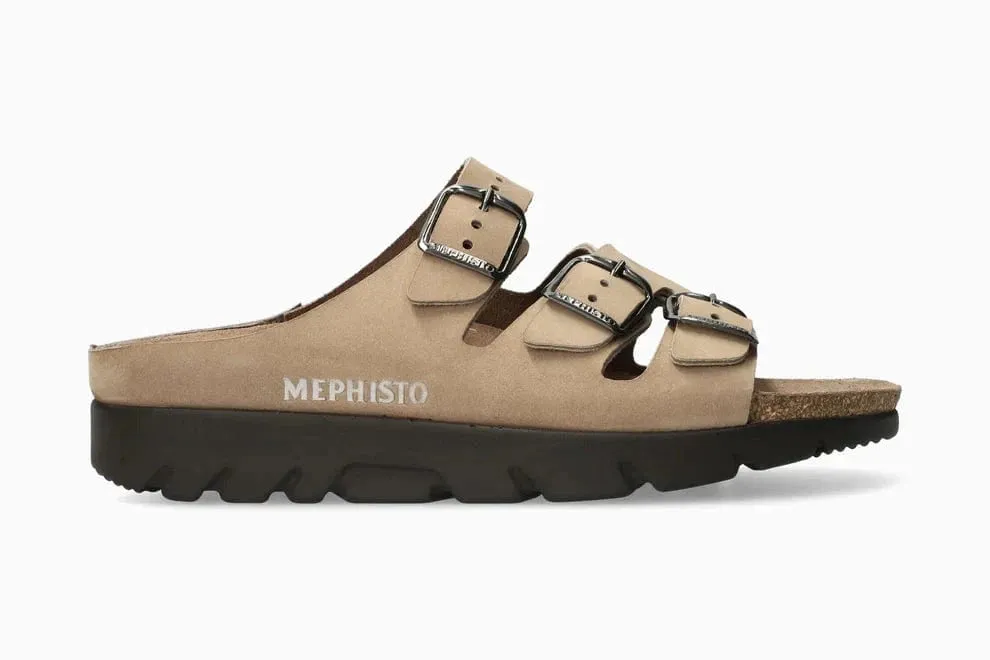 Mephisto Women's Zach Fit Sandals- Light Taupe