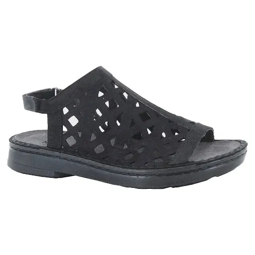Naot Women's Amadora Sandals- Black Velvet